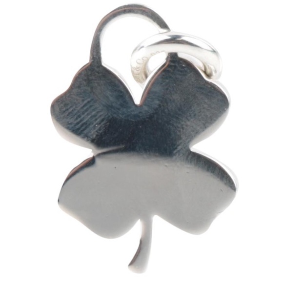 RARE Tiffany & Co Four Leaf Clover Pendant/Charm - Picture 2 of 9
